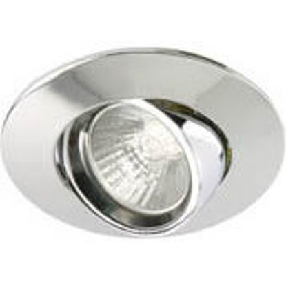 Picture of DLM320 Adjustable Gimbal Downlight with Separate Frame Satin Chrome colour