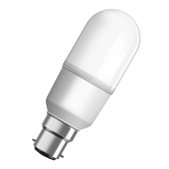 Picture of LEDVANCE 9W LED Stick Bulb B22 - 6500K Cool Daylight Dimmable - Slim Space-Saving Lamp (Sold as 10)
