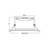 Picture of LEDVANCE Superstar Downlight 7.5W 90mm Tri Colour (Sold As 2)