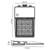 Picture of LEDVANCE AREASTER Multi-Watt LED Flood Light: 200W/150W/100W, 30,000lm, IP66