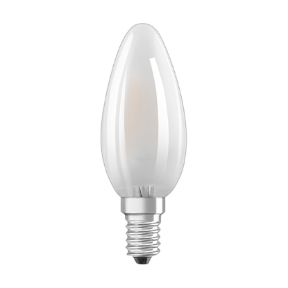 Picture of LEDVANCE E14 LED Candle Bulb - 3.4W Cool White 4000K - Performance Classic B Frosted (Sold as 10)