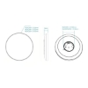 Picture of Martec Wafer 320mm 24W LED CCT Dimmable IP54 Ceiling Light (Sold as 4)